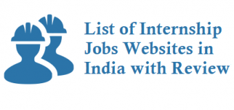 List of Internship Jobs Websites in India