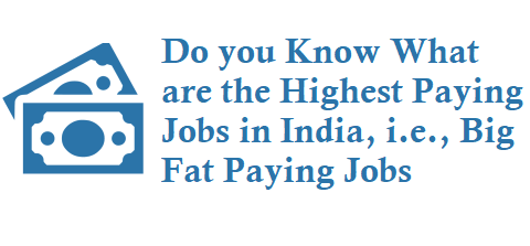 Highest Paying Jobs in India