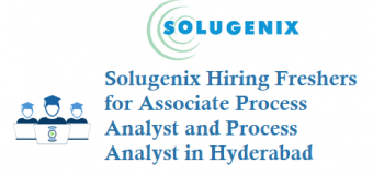 Solugenix is Hiring Freshers for Process Analyst in Hyderabad